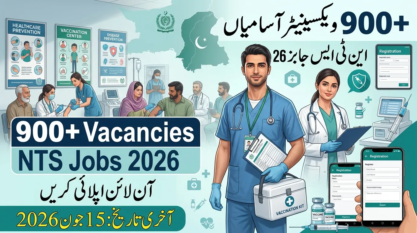 NTS Vaccinator Jobs 2026 Online Apply