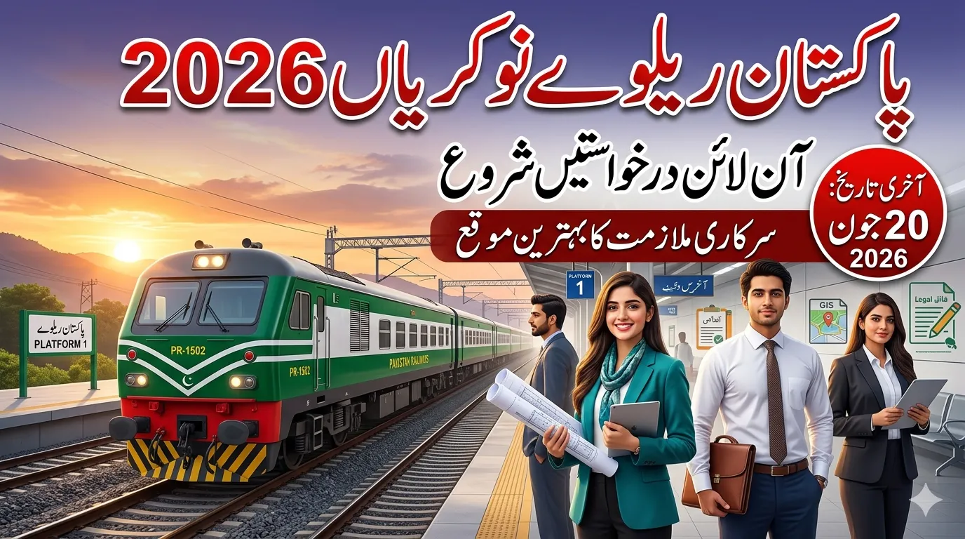 Pakistan Railways Jobs 2026 Apply Online