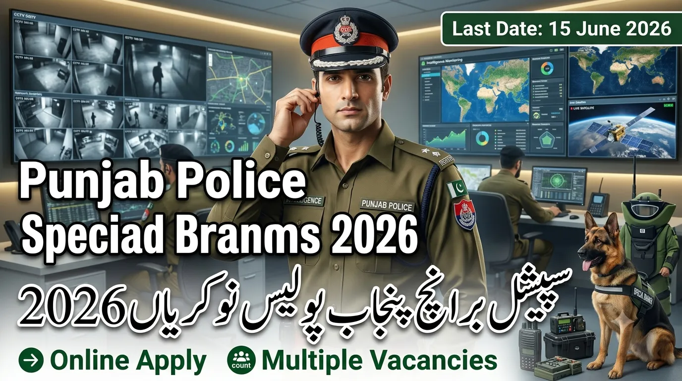 Punjab Police Special Branch Jobs 2026 Online Apply
