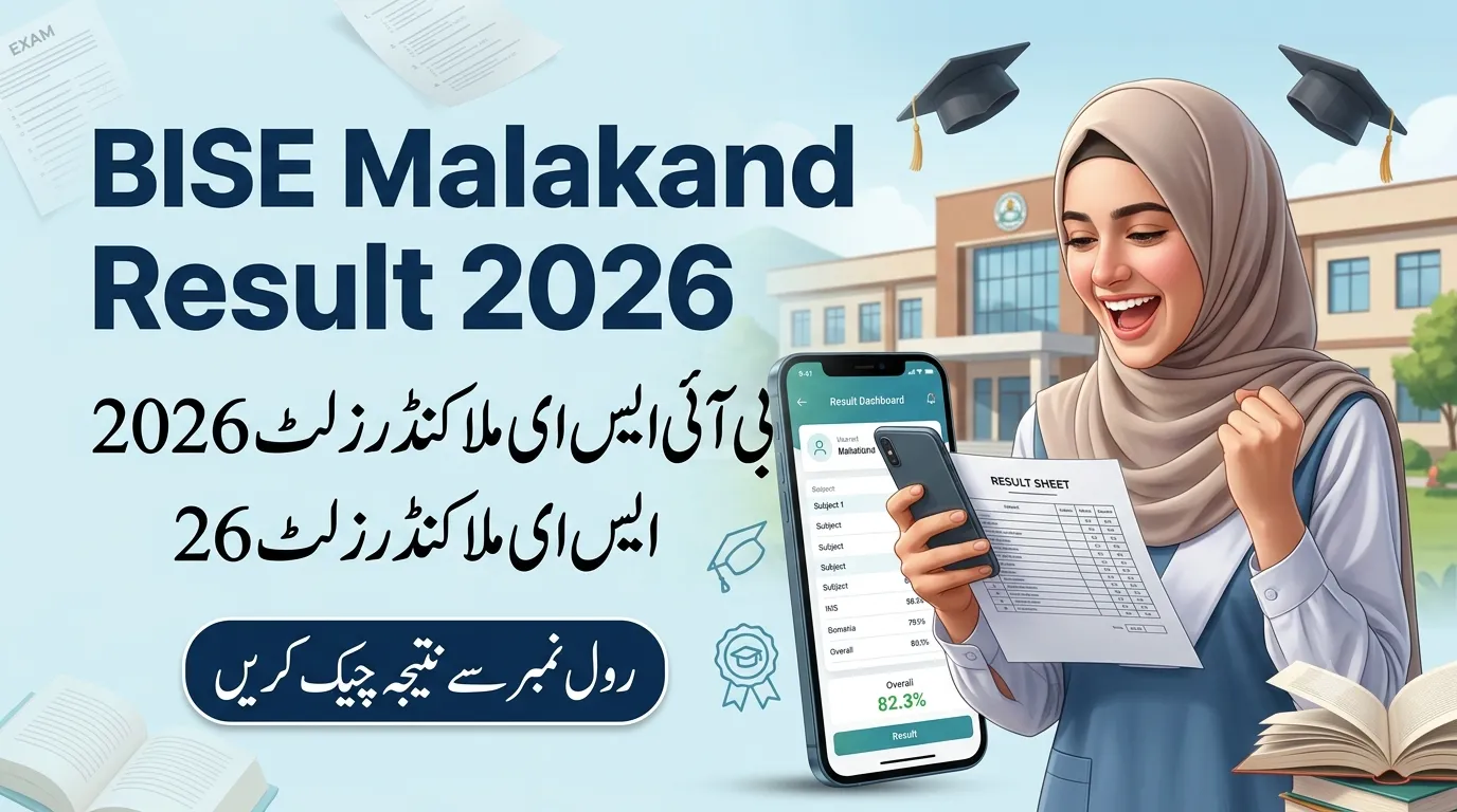 BISE Malakand Result 2026 by Roll No | 9th & 10th Class SSC DMC Online
