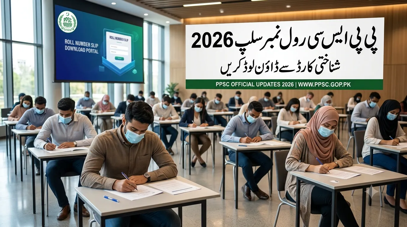 PPSC Roll No Slip 2026 Download by CNIC | Print Admission Letter Online