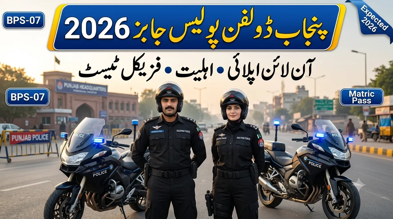 Punjab Dolphin Police Jobs 2026 Apply Online