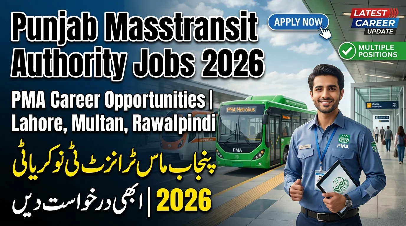 Punjab Masstransit Authority Jobs 2026 Apply Online