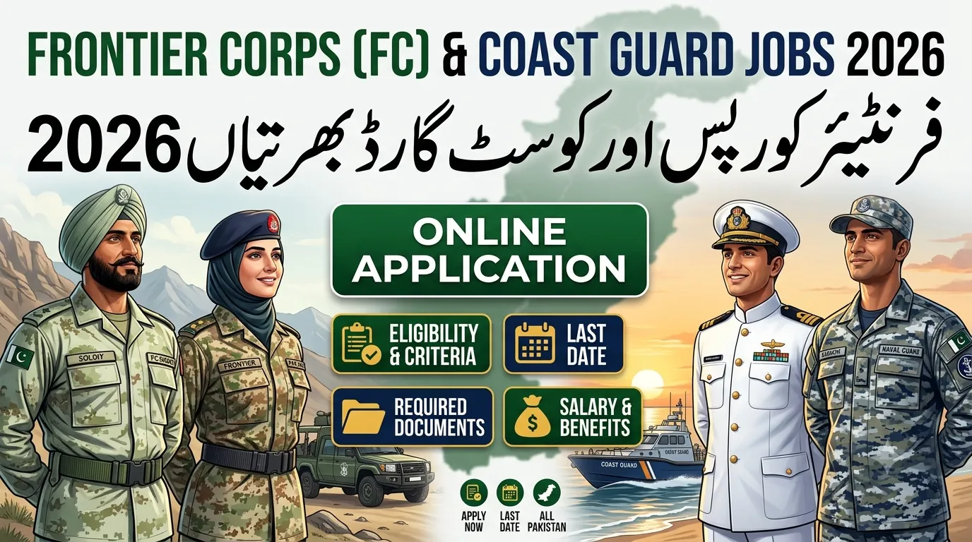 Frontier Corps FC Jobs 2026 Apply Online