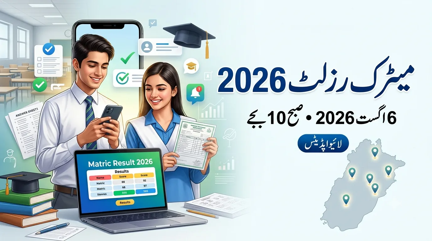 Matric Result 2026 Date & Time Live Updates For Class 10 Punjab Boards