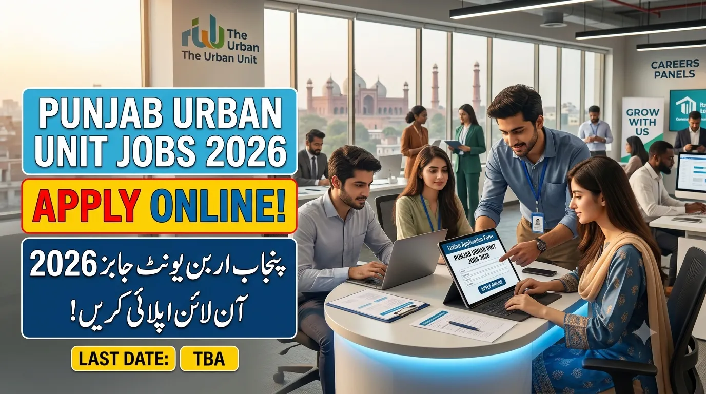 Punjab Urban Unit Jobs 2026 Apply Online at Punjab Job Portal | Latest Vacancies