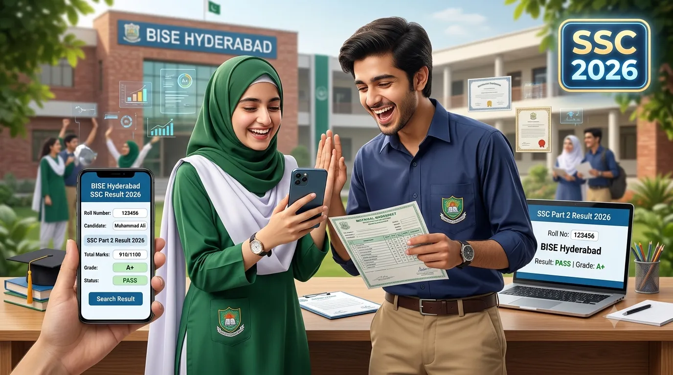 BISE Hyderabad 10th Class Result 2026 By Roll Number – Check SSC Part 2 Result Online