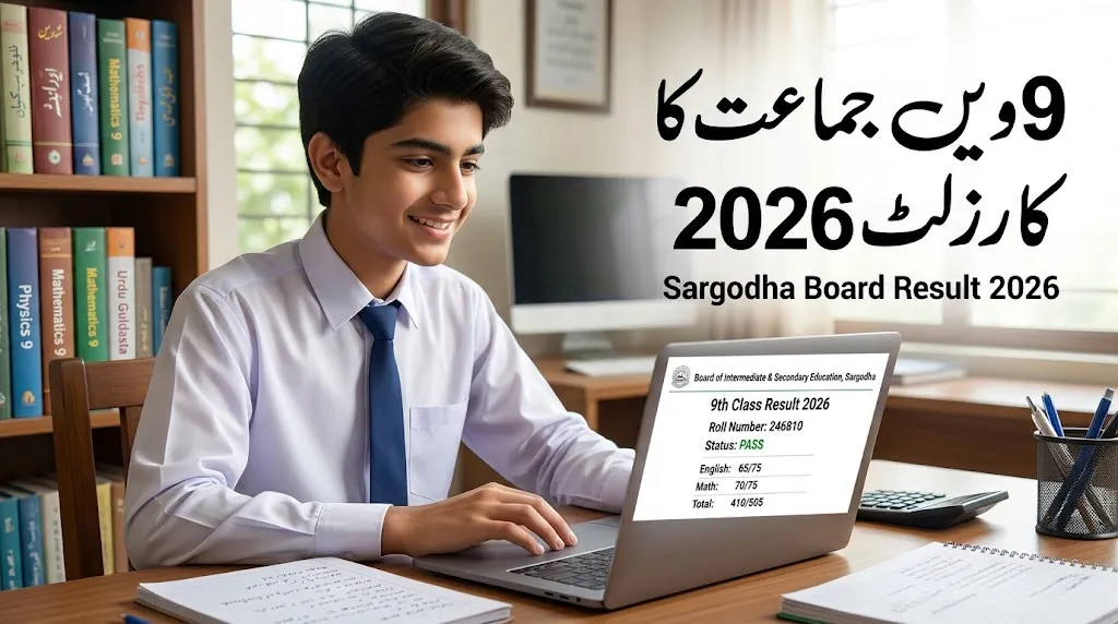 9th Class Result Sargodha Board 2026