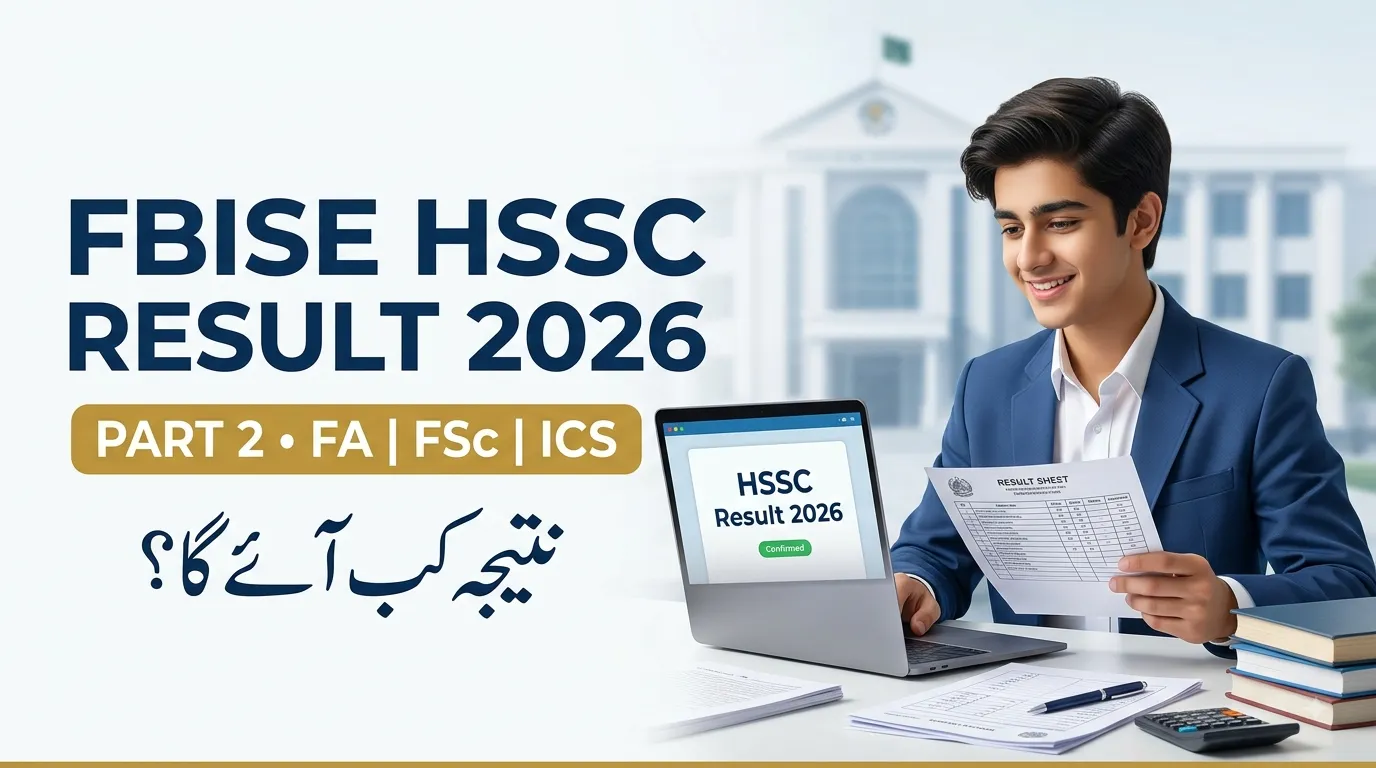 FBISE HSSC Result 2026 Part 2 FA, FSc, ICS Expected Date & Check Online