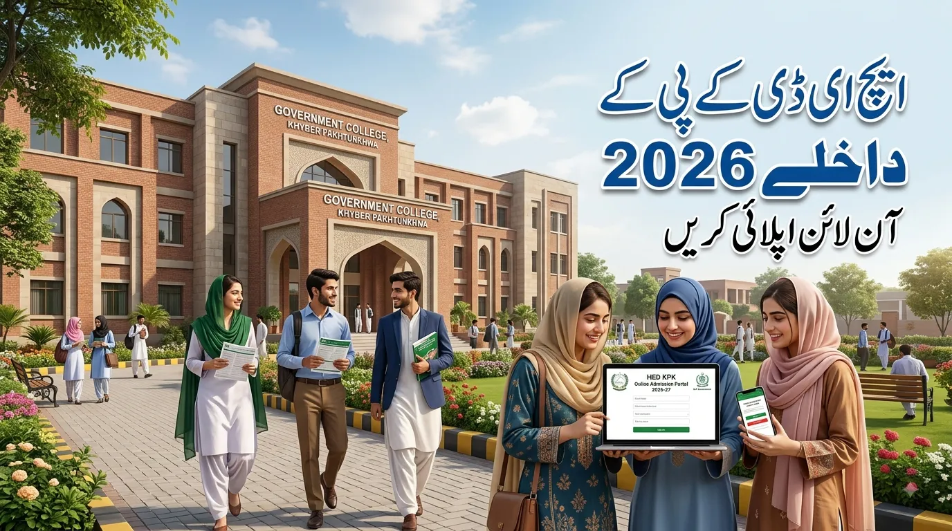 HED KPK Admission 2026-27 Online Apply @admission.hed.gkp.pk
