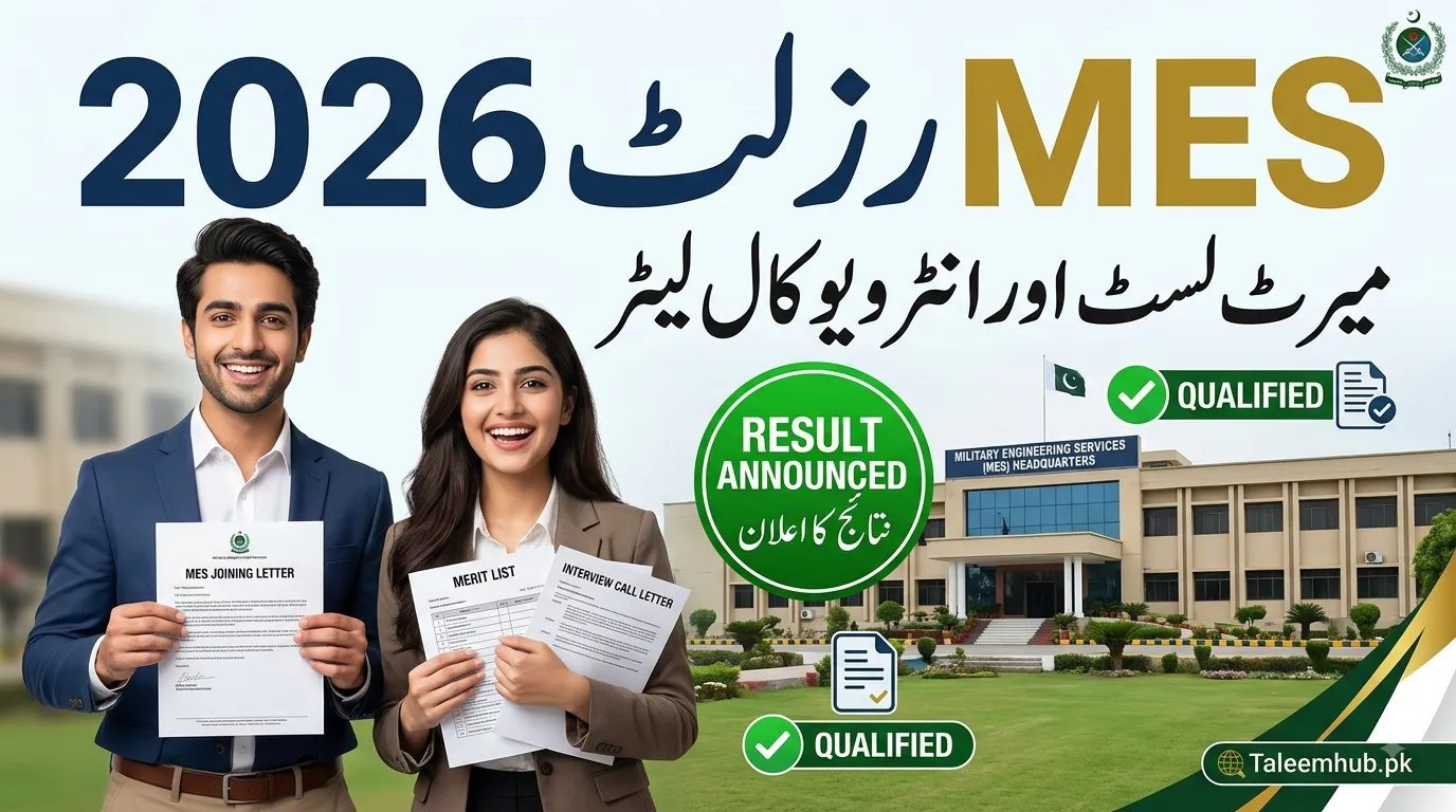 MES Result 2026 – Merit List, Interview Call Letter & Joining Letter