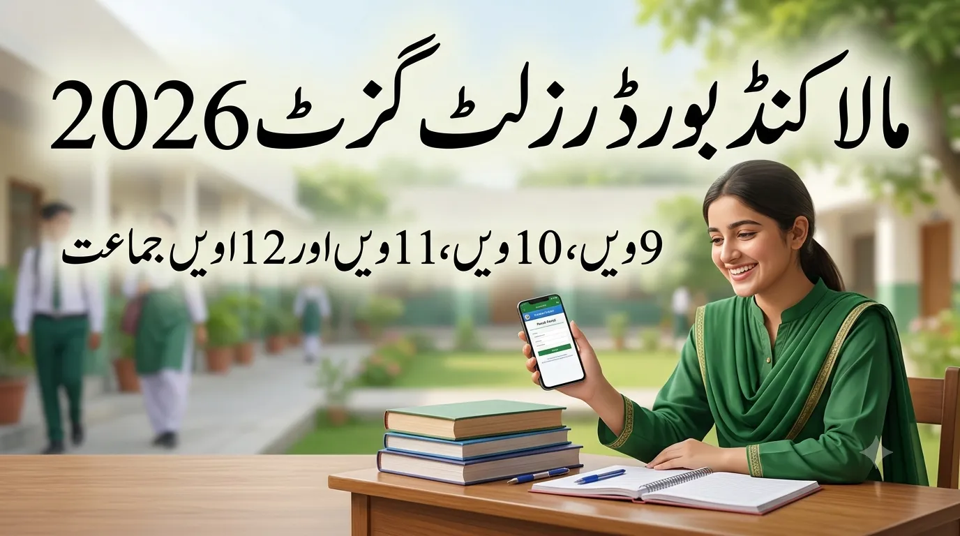 Malakand Board Result Gazette 2026 PDF Download – 9th, 10th, 11th & 12th Class