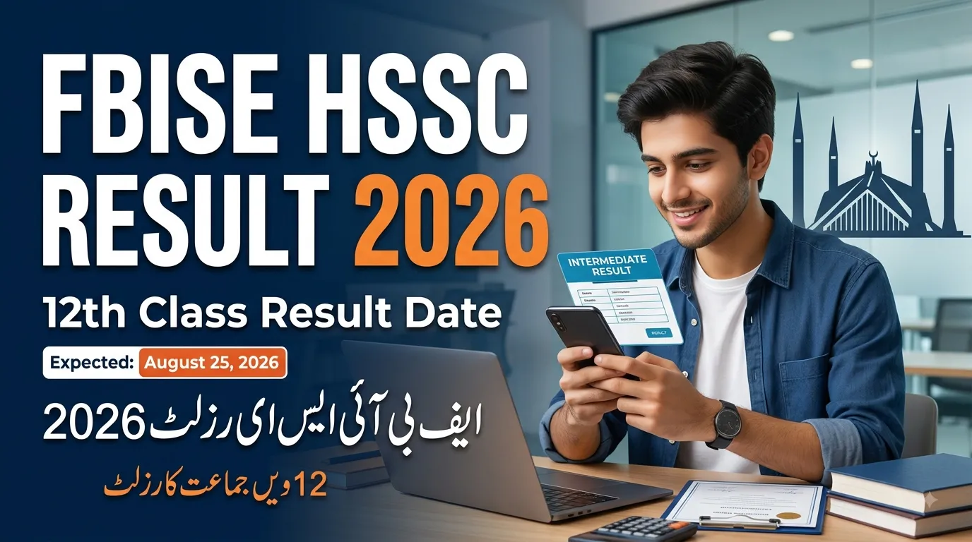 FBISE HSSC Result 2026 Date Expected for 12th Class FA, FSc, ICS