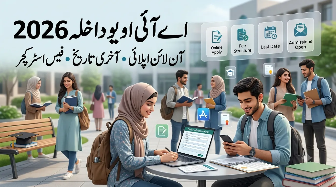 AIOU Admission 2026 Online Apply Last Date, Fee Structure & Complete Guide