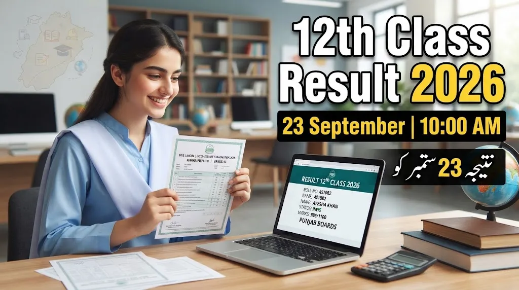 12th Class 2nd Year Result 2026 Punjab Boards