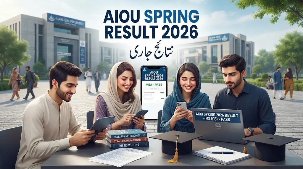 AIOU Spring Result 2026 Announced