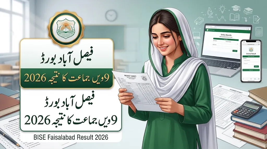BISE Faisalabad 9th Class Result 2026 Announced