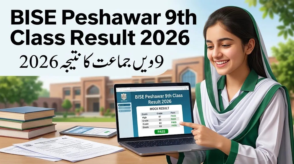 BISE Peshawar 9th Class Result 2026