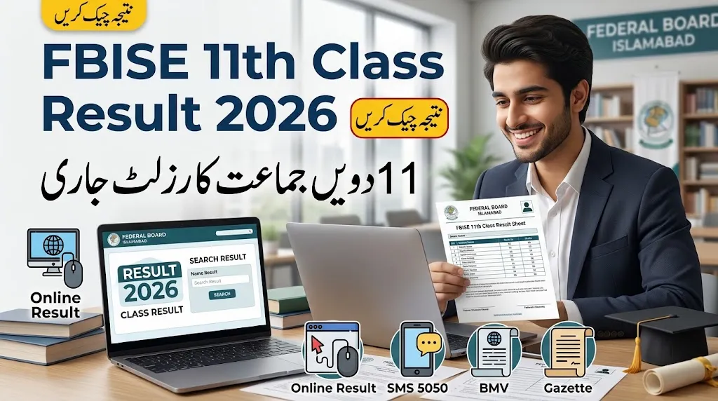 FBISE 11th Class Result 2026 Announced