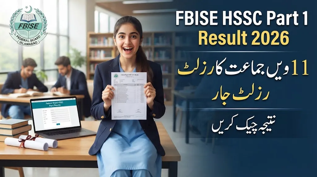 FBISE HSSC Part 1 Result 2026