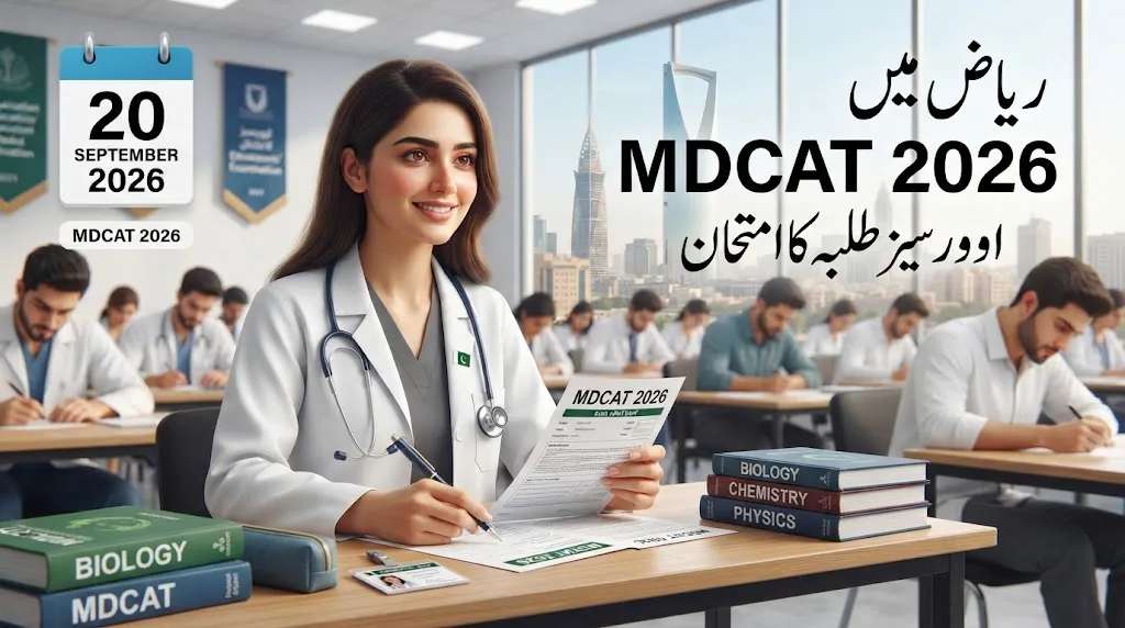 MDCAT 2026 Riyadh Test Date