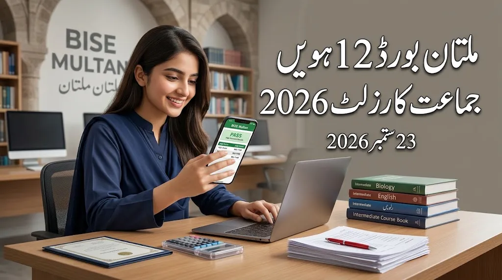 Multan Board 12th Class Result 2026