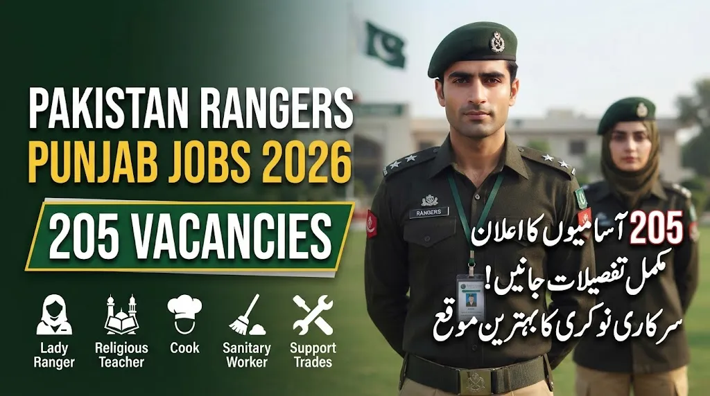 Pakistan Rangers Punjab Jobs 2026