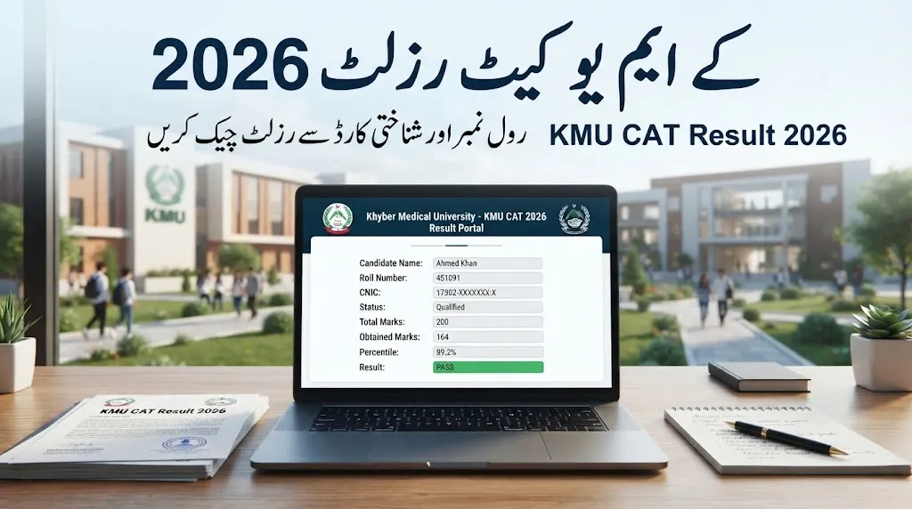 KMU CAT Result 2026 By Roll No