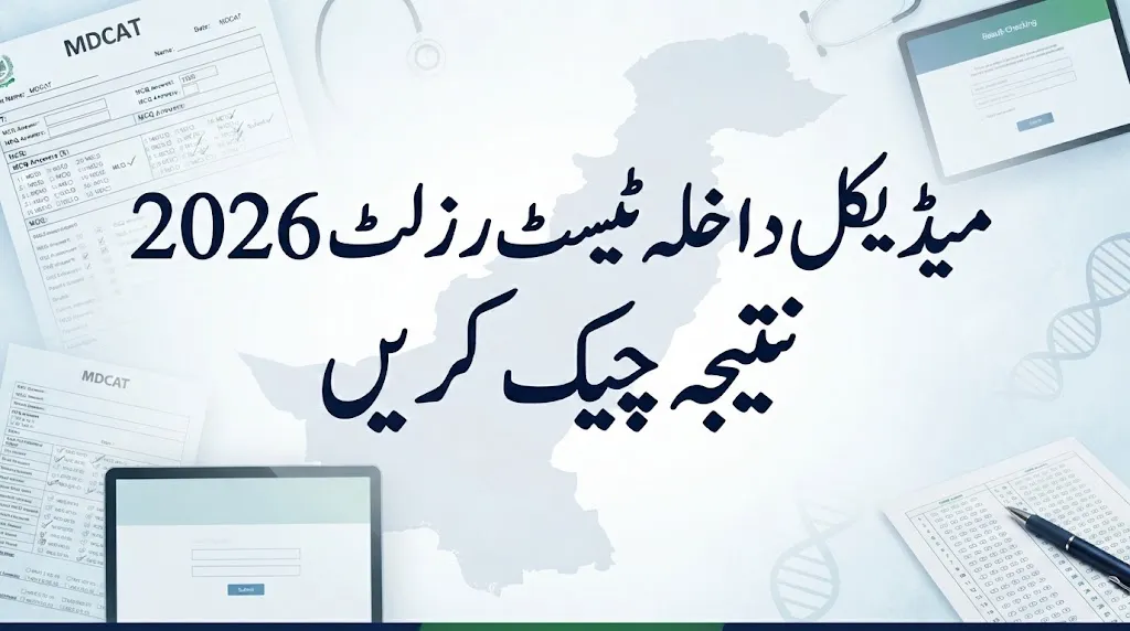 MDCAT Result Date 2026 Check Online Latest Update