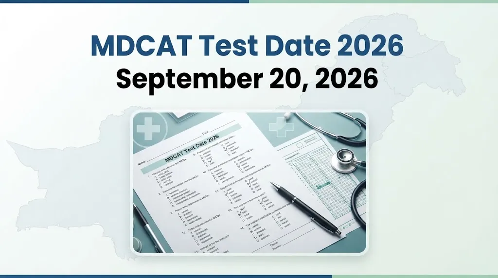 MDCAT Test Date 2026 Date Sheet, Exam Timing and What Comes Next
